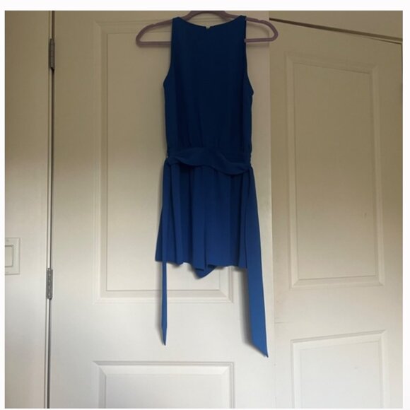 Club Monaco Taye Blue Romper - Picture 3 of 9